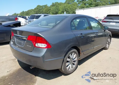 2010 Honda Civic Ex-L from USA, damaged, VIN 2HGFA1F97AH308669